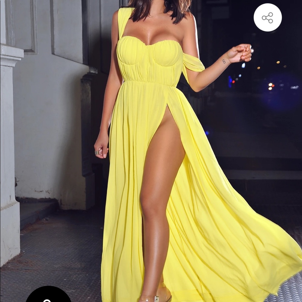 Miss circle maxi dress